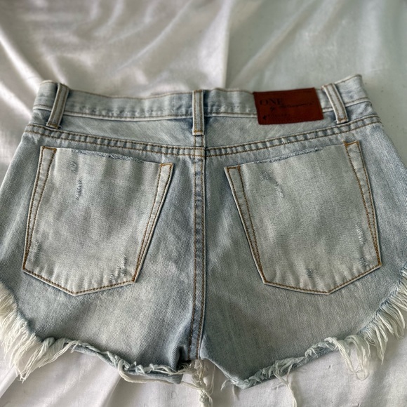 One Teaspoon Trashwhores cut off short shorts - Picture 6 of 10